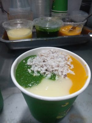 Sản phẩm dạng thô, nguyên chất không bột